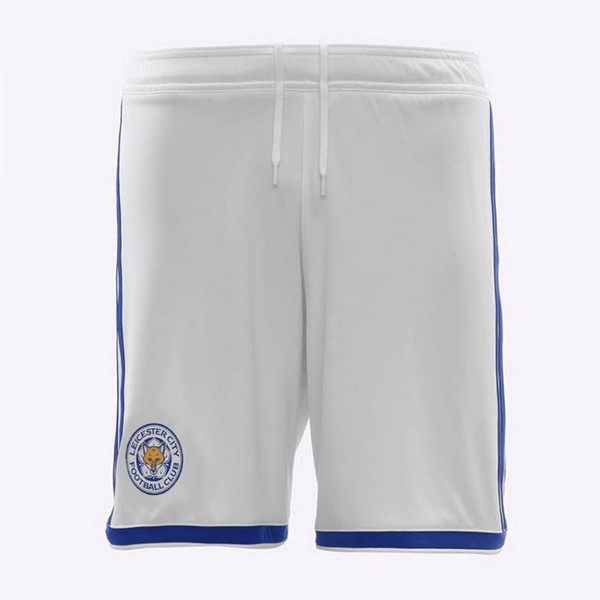 Pantalones Leicester City Replica Tercera Ropa 2018/19 Blanco